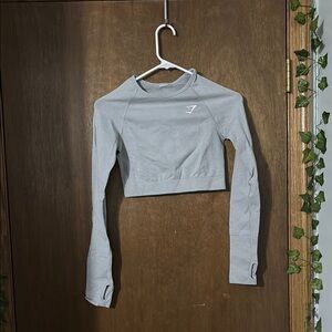 Gymshark Long Sleeve Crop Top
